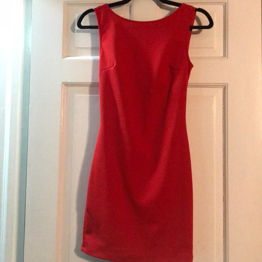 Red dress